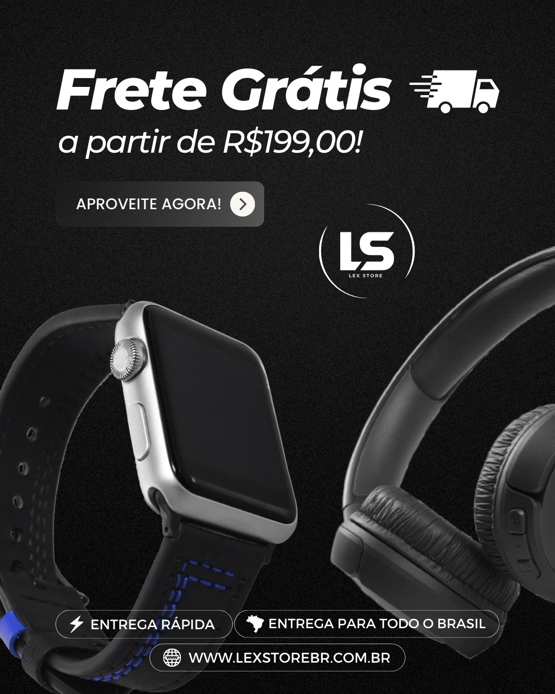 Obtenha os melhores fones DA ATUALIDADE AQUI NA LEX STORE! (10)