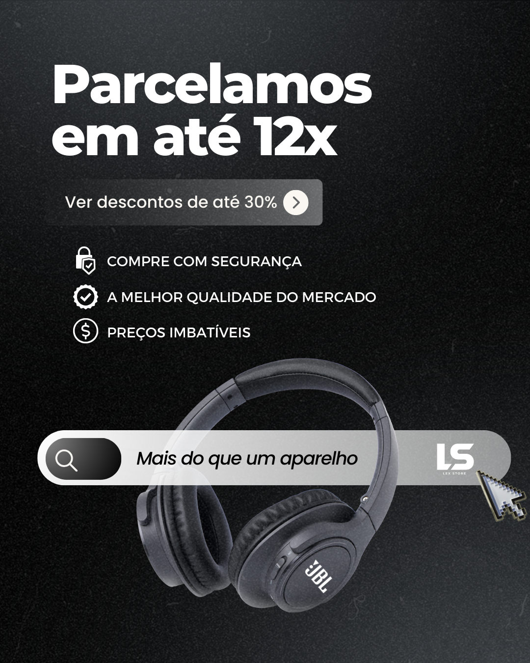 Obtenha os melhores fones DA ATUALIDADE AQUI NA LEX STORE! (12)