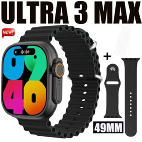 Smartwatch S20 Ultra3 Max Série 10 2025 Super Amoled 49mm
